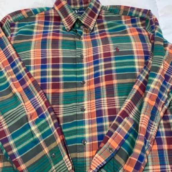 Ralph Lauren Multi-Color Plaid Shirt - Picture 2 of 5